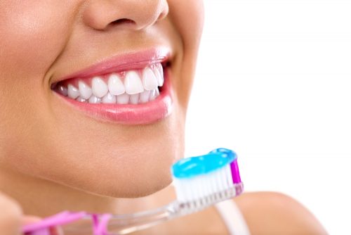 great teeth about to be brushed
